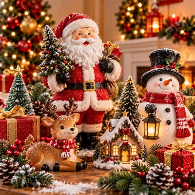🎅 تماثيل وديكورات الكريسماس | Christmas Decorations